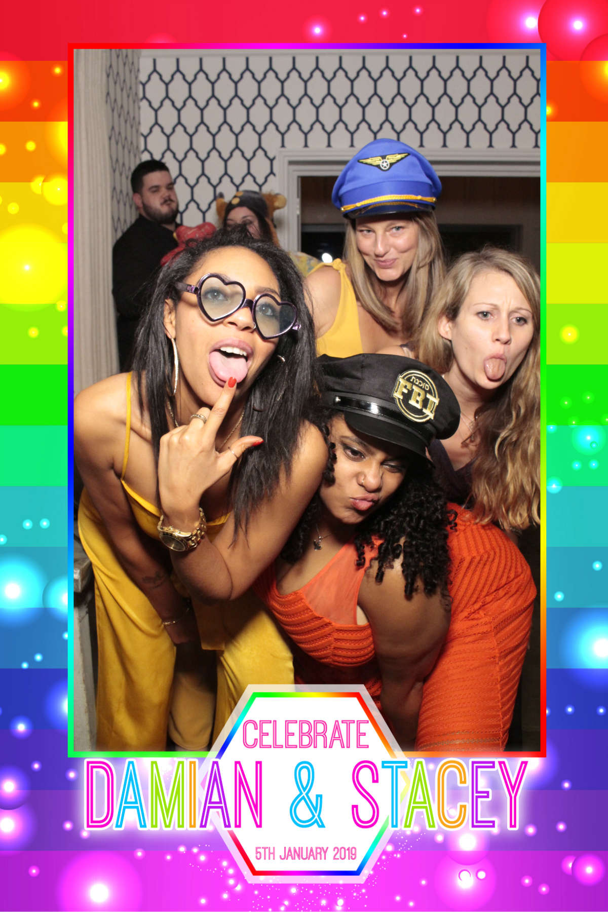 Damian and Stacey's Wedding | View more photos from the event at gallery.myphotoboothexperience.co.uk/u/MyPhotoBoothExperienceLtd/Damian-and-Staceys-Wedding